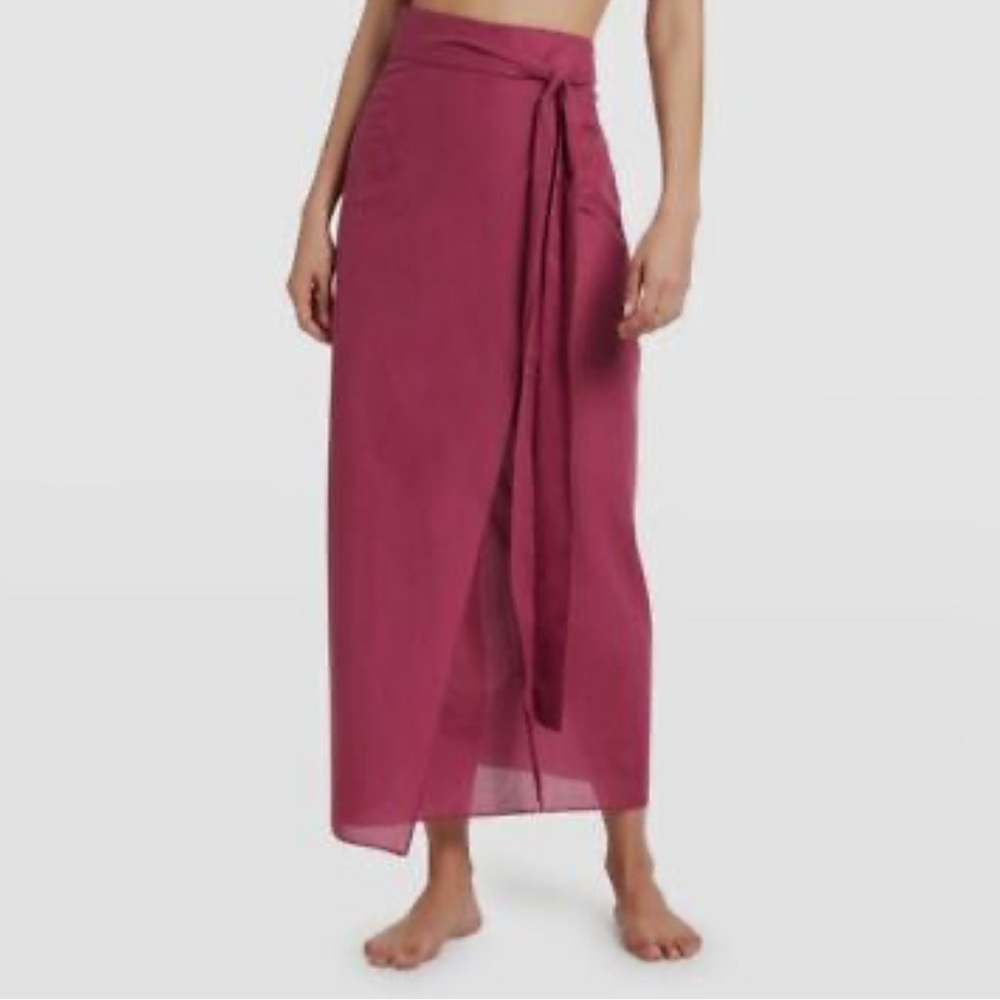 JETS Australia Women's Pink Jetset Tie Sarong Cover Up Swimwear  size 4 NWT